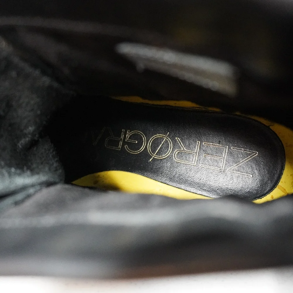 40) COLE HAAN GRAND.ØS Mountian Hardware Water Resistant Lace Dress Boots Sz. 10 - Picture 7 of 13